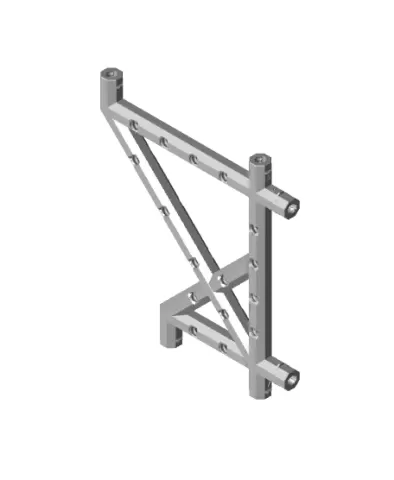 Multiboard 6x4 Push-Fit Double Sided Bracket