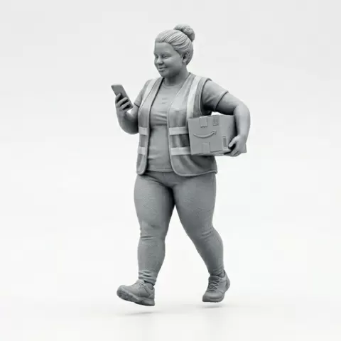 Amazon Delivery Woman