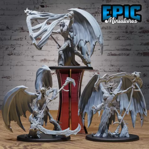 Lord of Sorrow Set ‧ DnD Miniature ‧ Tabletop Miniatures ‧ Gaming Monster ‧ 3D Model ‧ RPG ‧ DnDminis ‧ STL FILE