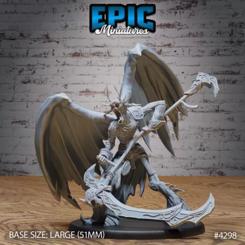 Lord of Sorrow Attack ‧ DnD Miniature ‧ Tabletop Miniatures ‧ Gaming Monster ‧ 3D Model ‧ RPG ‧ DnDminis ‧ STL FILE