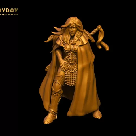 Lana The Warrior-Fantasy women vol 3 by ToyDoy Miniatures