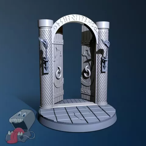 Gates of Valhalla by Feedmy3dprinter
