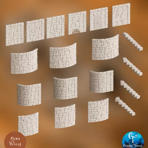 Curb Walls by Gothic Things