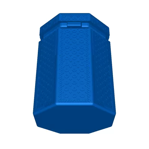 0ctagonal Box With Top - Creative 3D