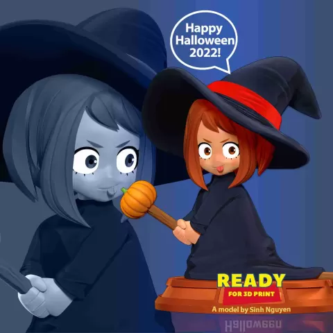 Witch chibi - nlsinh