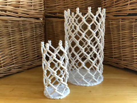 Chain Link Vase Large