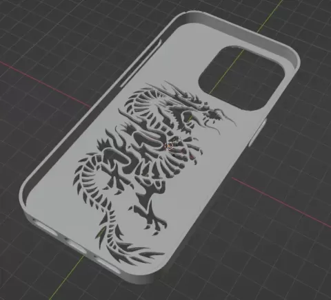 Iphone 14 pro dragon case