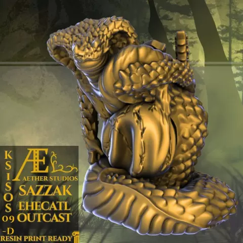 KS1SOS09-D - Sazzak, Ehecatl Outcast by Aether Studios