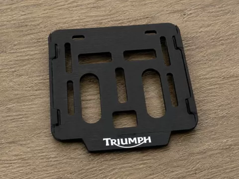 Suporte de Placa de Moto Mercosul