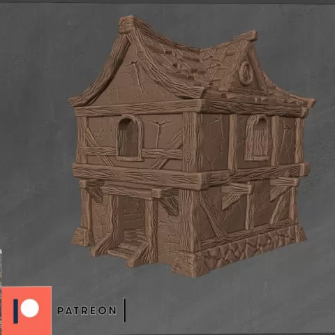 Two Story House by RFIPRINTS