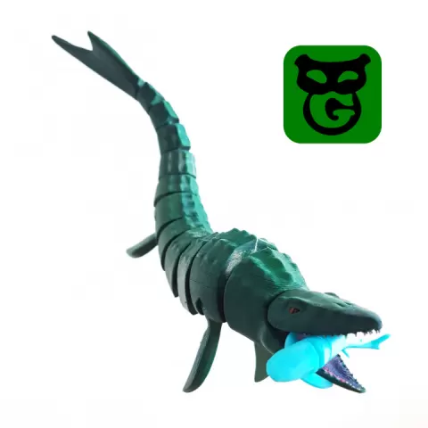 Mosasaur Flexi by Boby Green Creations
