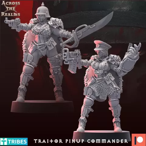 Traitor Pinup Commander