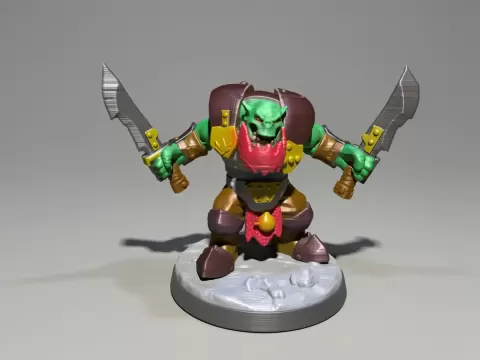 Orc two blades