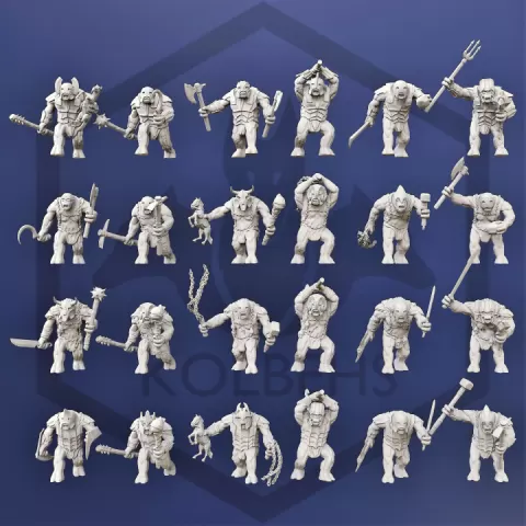 Modular Troll Set 1 by Tidrewski Kolbehs