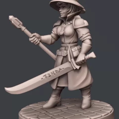 Human Wizard by Stonehaven Miniatures