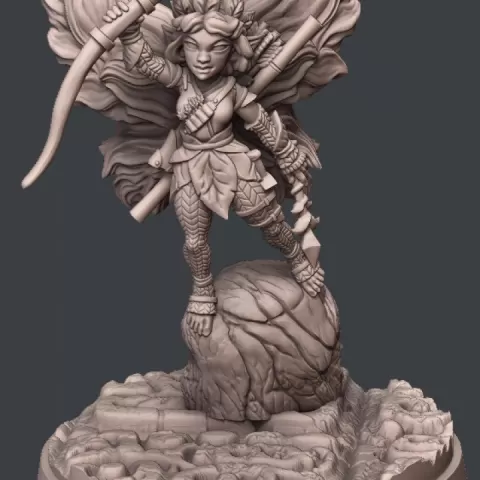 Pixie Ranger by Stonehaven Miniatures