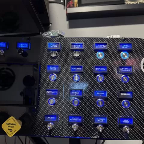 Peterbilt Inspired Button Box