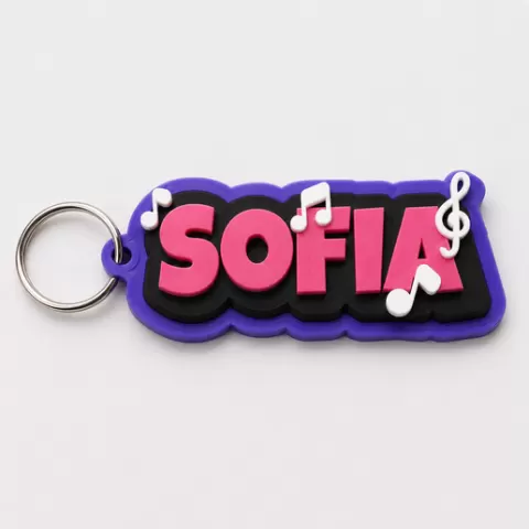 Sofia's notes name tag