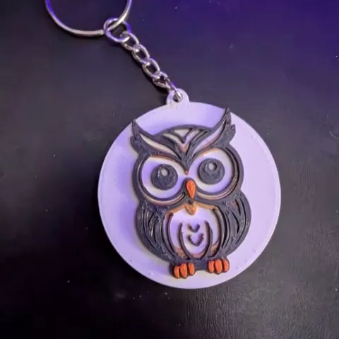 Owl Keychain
