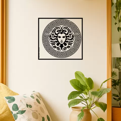 Wonder Woman Wonder Woman Medusa Wall Art Framed