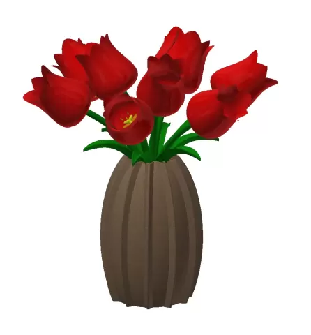 Decorative flower plant vase