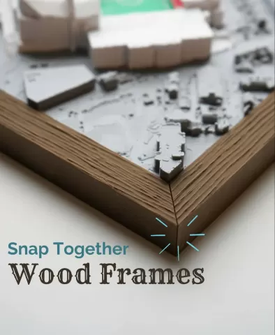 Wood Frames | Snap-Together