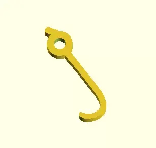 j keychain - XP3Design