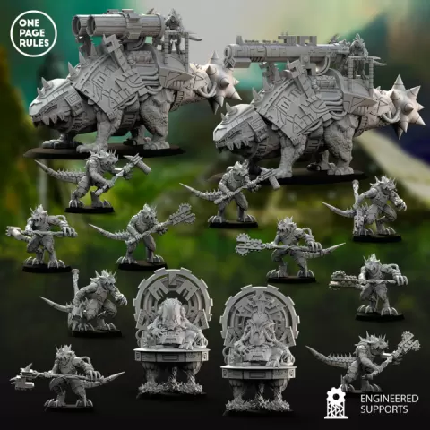 Saurian Starhost - Release #3 by One Page Rules