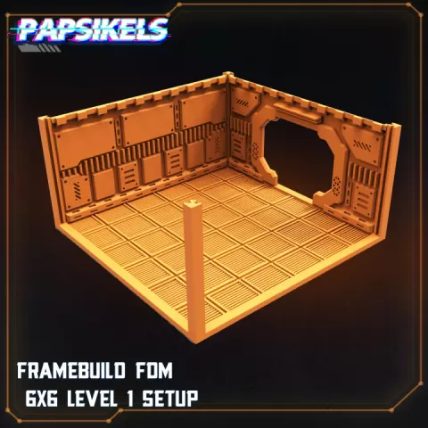 FRAMEBUILD MODULAR TERRAIN SYSTEM by PAPSIKELS MINIATURES