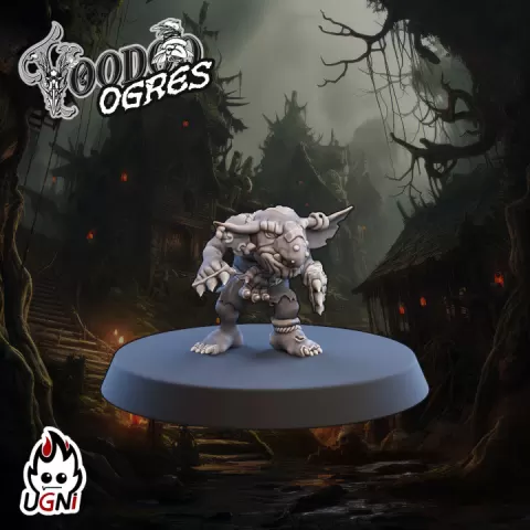Goblin #05 - Voodoo Ogres - Fantasy Football by UGNI Miniatures
