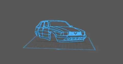 Alfa Romeo - 75 Wall Art