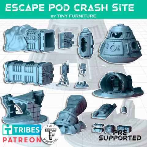 Escape Pod Crash Sit