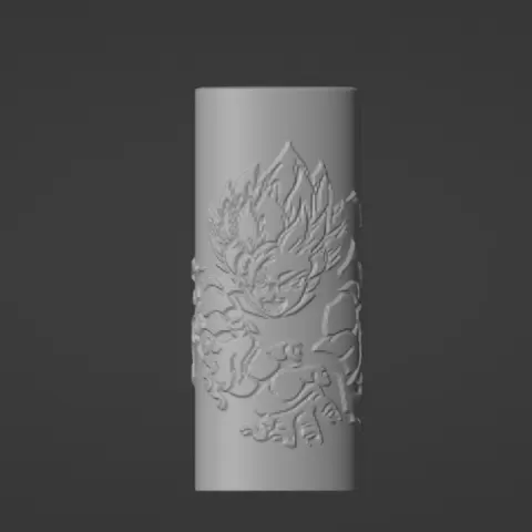 Lighter case (Goku) by Goodcat3d