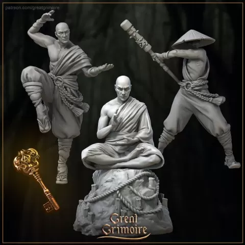 Exiled monks by Great Grimoire