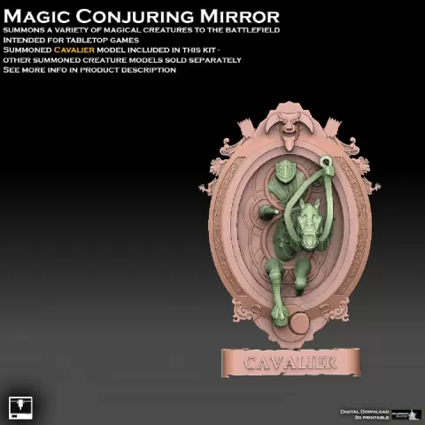 Magic Conjuring Mirror by Sharedog Miniatures