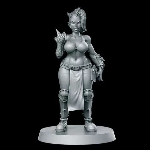 Demons Team Marauder 7 - Fantasy Football 32mm by RN Estudio