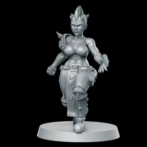 Demons Team Marauder 3 - Fantasy Football 32mm by RN Estudio