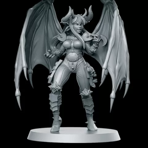 Demons Team Bloodthirster - Fantasy Football 32mm by RN Estudio