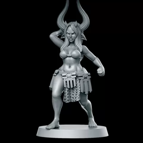 Demons Team Bloodletter 4- Fantasy Football 32mm by RN Estudio