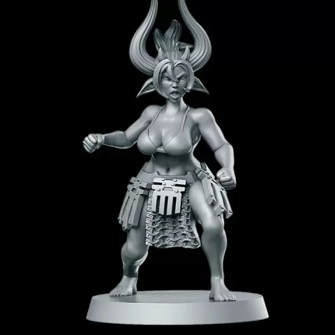 Demons Team Bloodletter 3 - Fantasy Football 32mm by RN Estudio