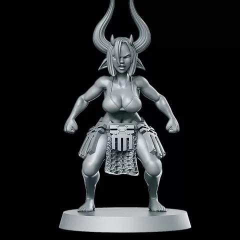 Demons Team Bloodletter 1- Fantasy Football 32mm by RN Estudio