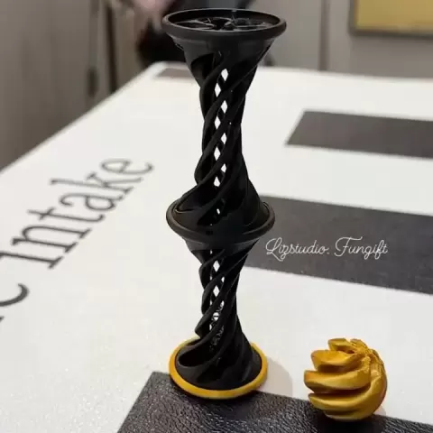 fidget spiral ball