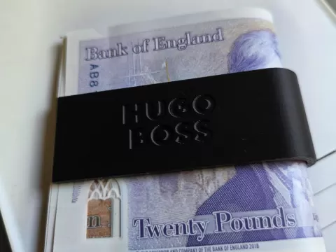 hugo boss money clip
