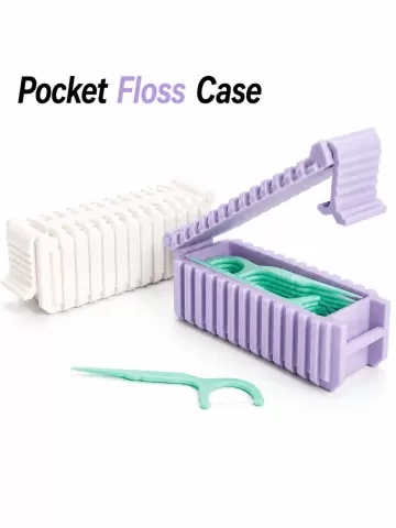 Pocket Floss Case | Portable Floss Pick Holder