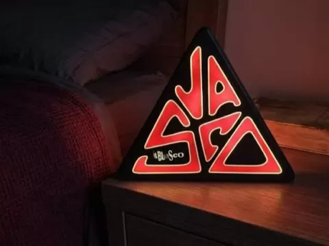 "Il Blasco" LED Lamp– Vasco Rossi Inspired Fan Art