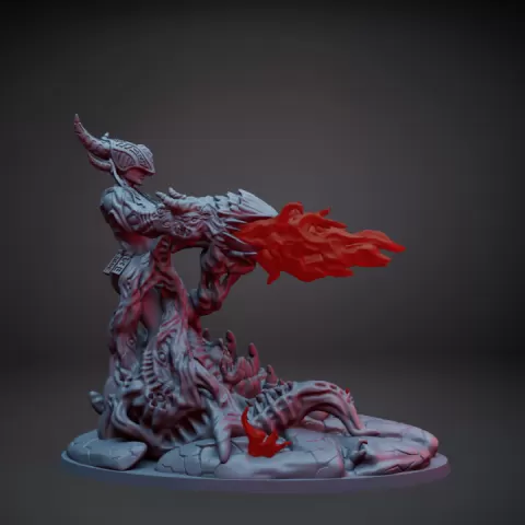 Burning Demon by RatMan Forge