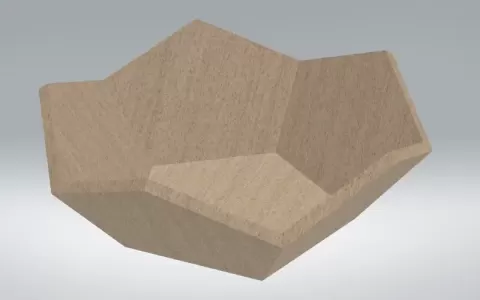 Pentagonal Pot - Pelichii