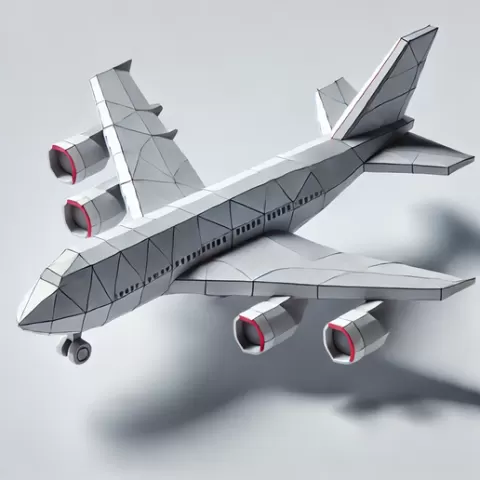 Low-Poly Airplane
