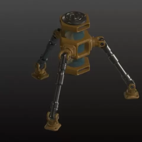 Scifi lamp