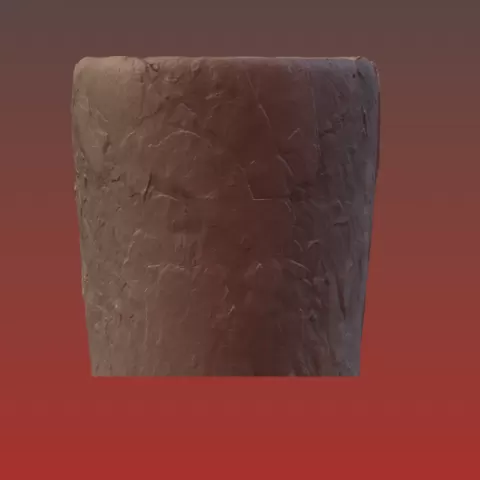 Rock face jar